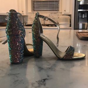 Guess glitter heels